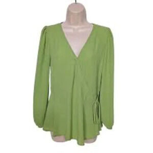 Loft wrap top blouse size Small‎